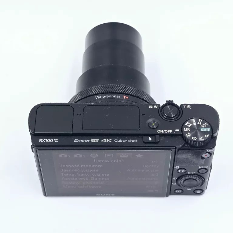 APARAT SONY DSC-RX100 VI M6 + 3 BATERIE + UCHWYT VCT-SGR1 + POKROWIEC SONY