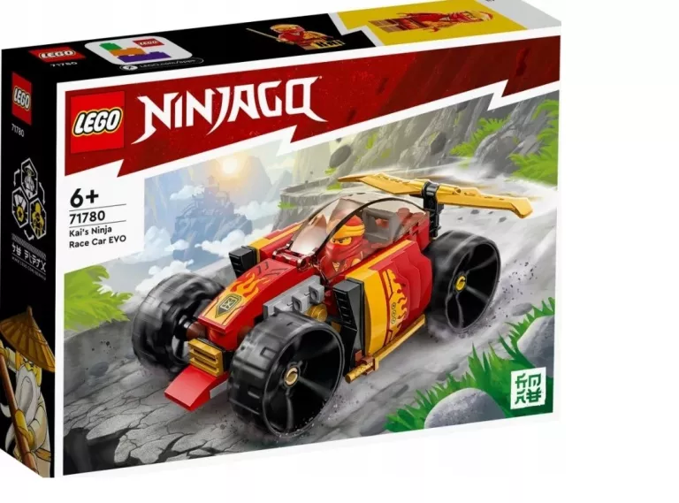 LEGO NINJAGO 71780 SAMOCHÓD WYŚCIGOWY NINJA KAIA