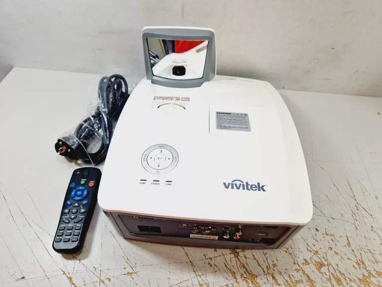 PROJEKTOR VIVITEK D757WT | 1900H | BIAŁY | Z PILOTEM