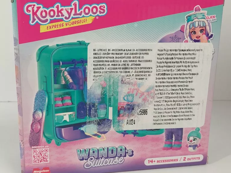 MAGICBOX KOOKYLOOS S WANDA'S SUITCASE WALIZKA WANDY FIGURKA + ZWIERZAK