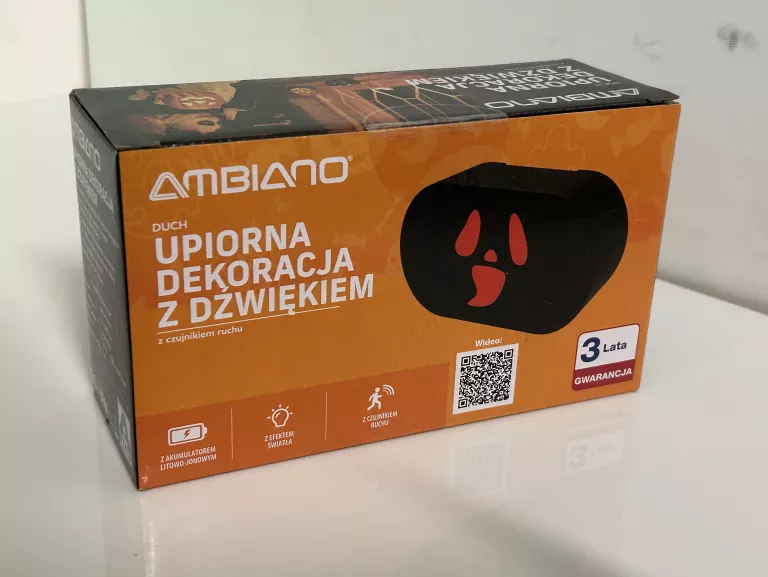 AMBIANO UPIORNA DEKORACJA Z DŹWIĘKIEM KPL