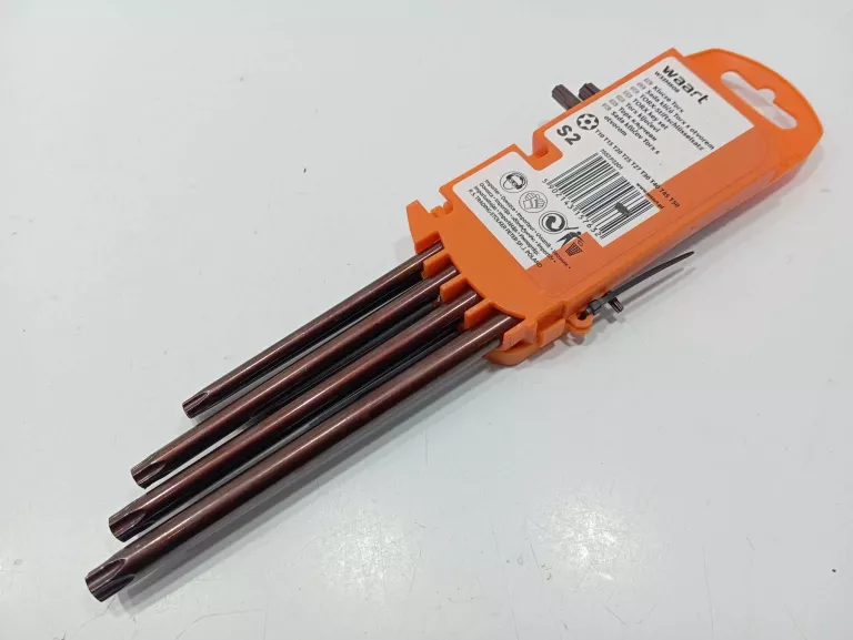 KLUCZE TORX Z OTWOREM T10 - T50 9SZT WAART