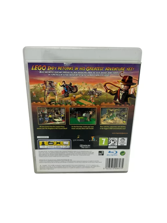 LEGO INDIANA JONES 2 THE ADVENTURE CONTINUES SONY PLAYSTATION 3 (PS3)