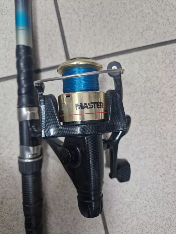WĘDKA CORMORAN FEEDER SPORTLINE 3,3M 30-100G + KOŁOWROTEK MASTER 808