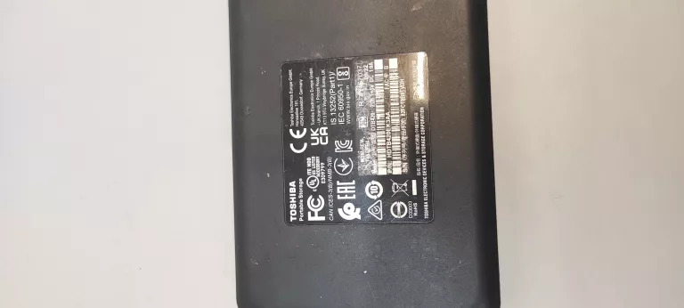 DYSK ZEWNĘTRZNY TOSHIBA  2TB CZARNY