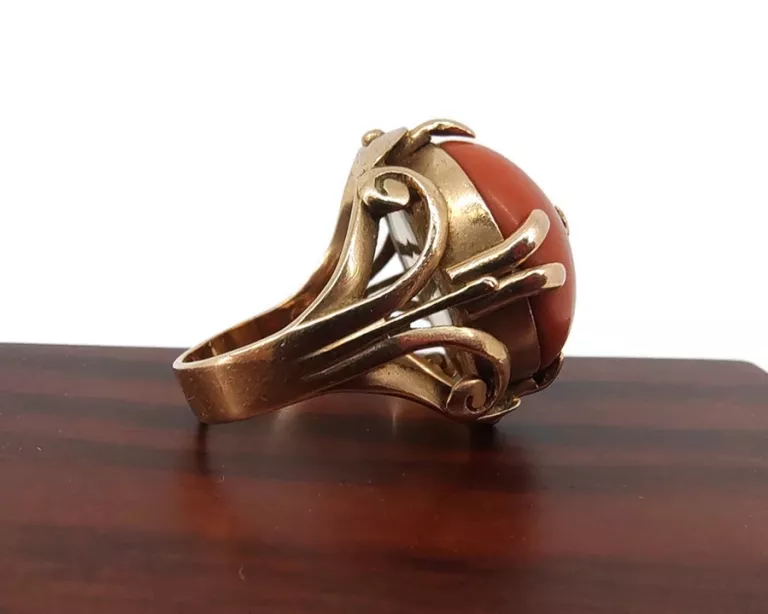 piekny-zloty-pierscionek-z-koralem-p585-1544g-rodzaj-2205-2