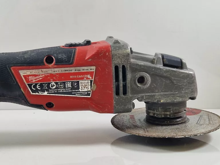 SZLIFIERKA KĄTOWA MILWAUKEE M18 CAG 125