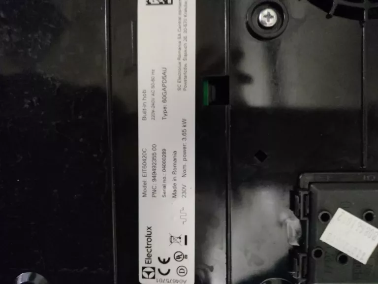 PŁYTA INDUKCYJNA ELECTROLUX EIT60420C