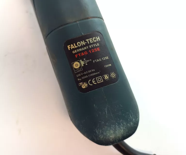 SZLIFIERKA KĄTOWA FALON TECH FTAG 125E