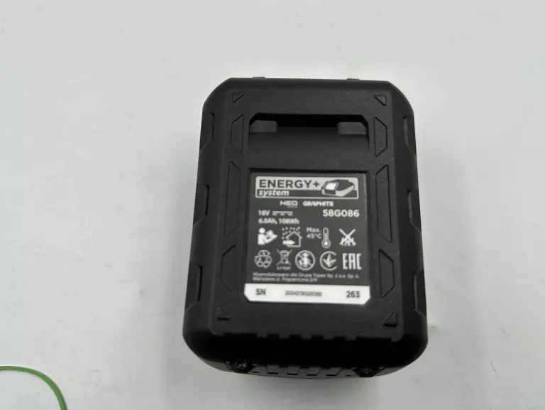 AKUMULATOR 18V GRAPHITE/NEO TOOLS LI-ION 6.0AH ENERGY+ 58G086 GWARANCJA