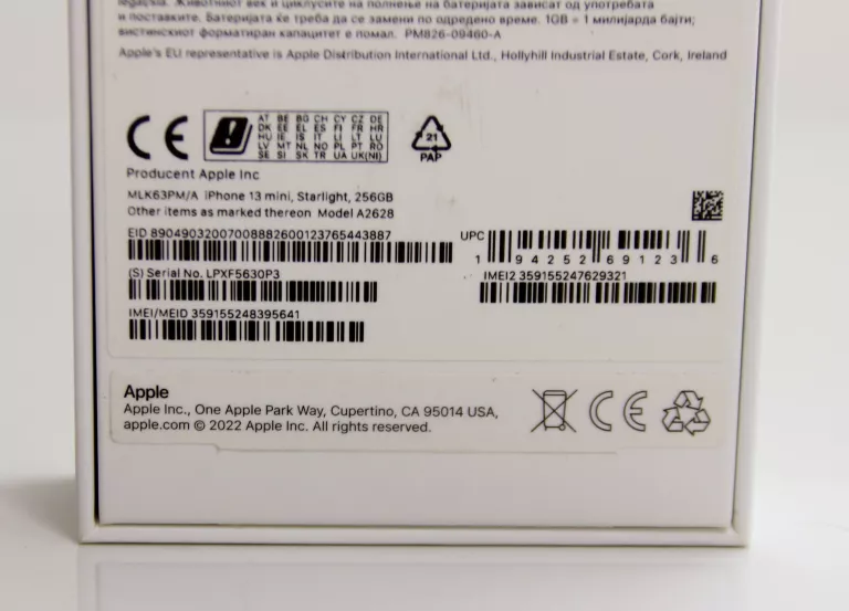 TELEFON IPHONE 13 MINI 256GB BATERIA 90%