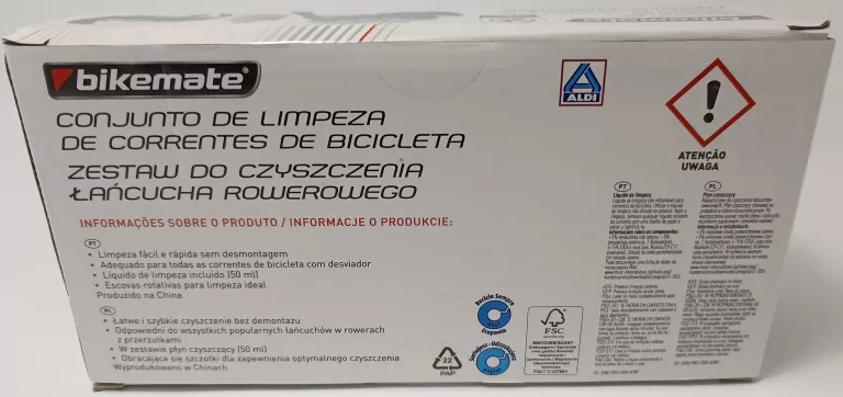 ZESTAW DO CZYSZCZENIA ŁAŃCUCHA BIKEMATE