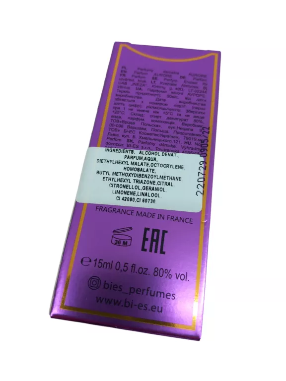 AURORE WODA PERFUM 15 ML BI ES