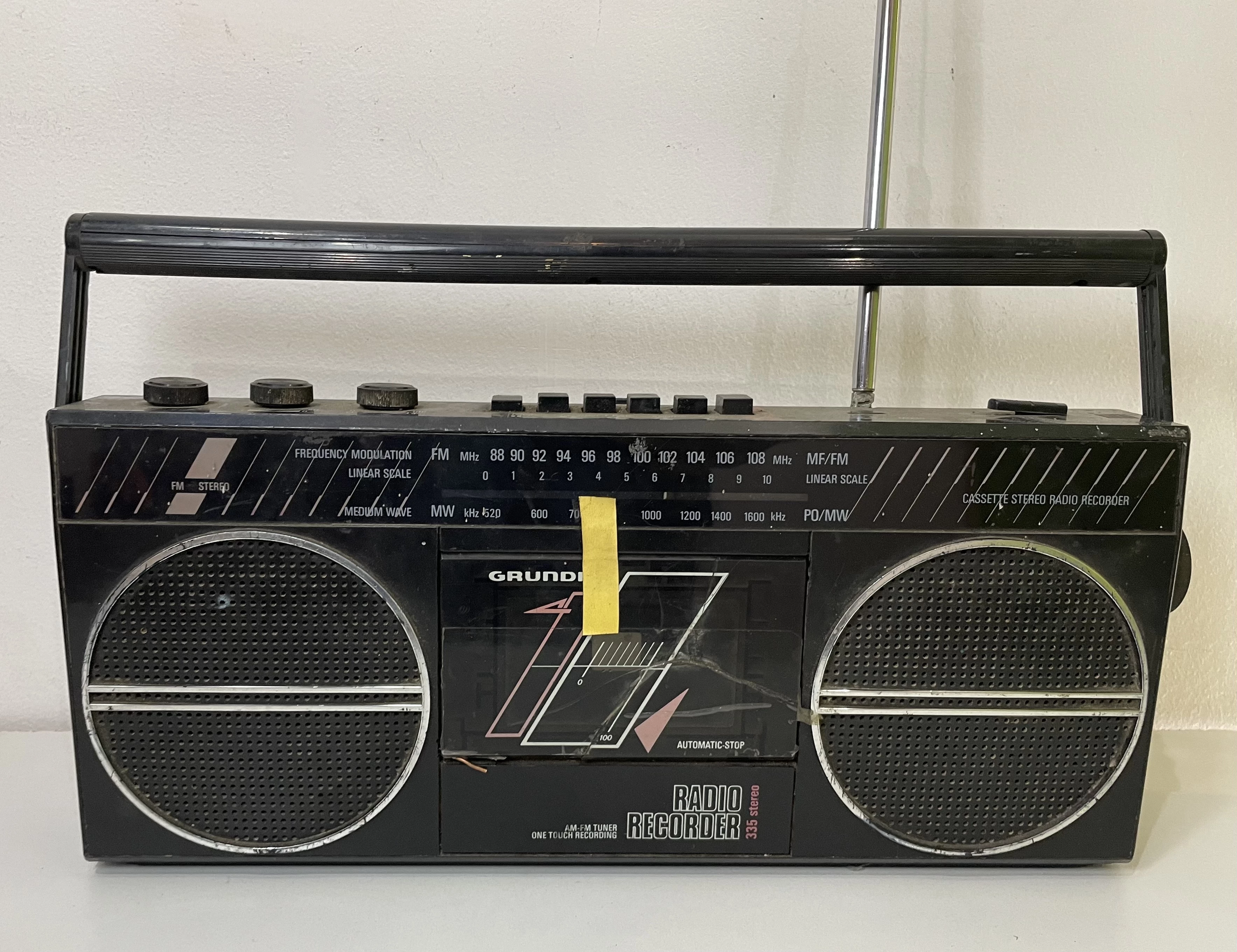 radiomagnetofon-zestaw-prl-na-czesci-marka-wytwornia-grundig