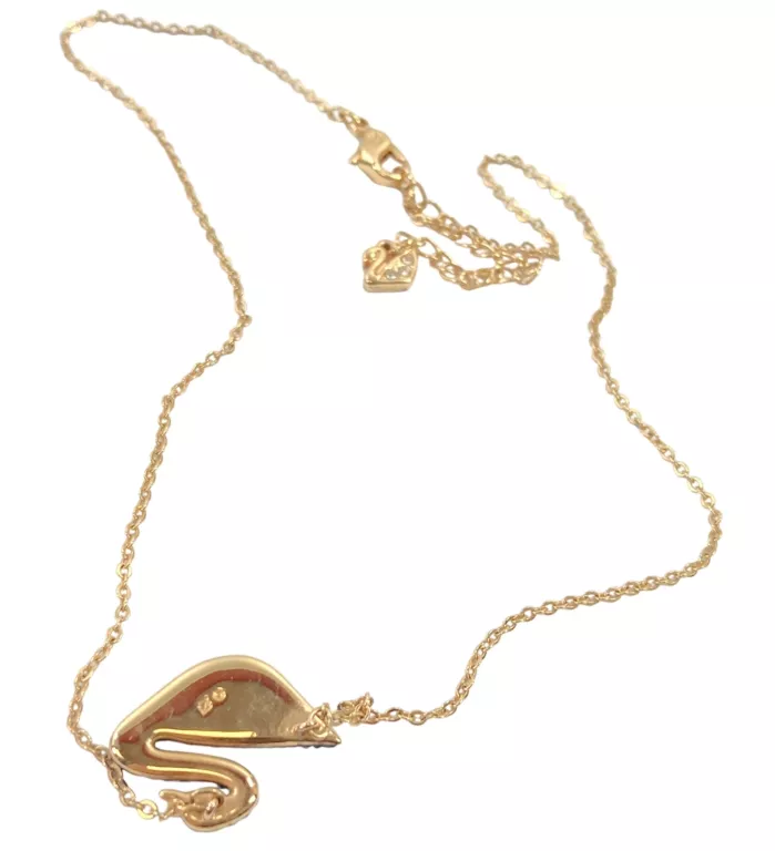 ORYGINALNY NASZYJNIK SWAROVSKI ICONIC SWAN ROSE-BLACK 5204134