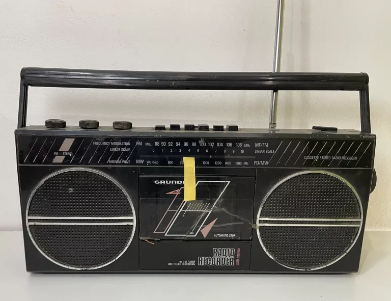 RADIOMAGNETOFON ZESTAW PRL NA CZĘŚCI