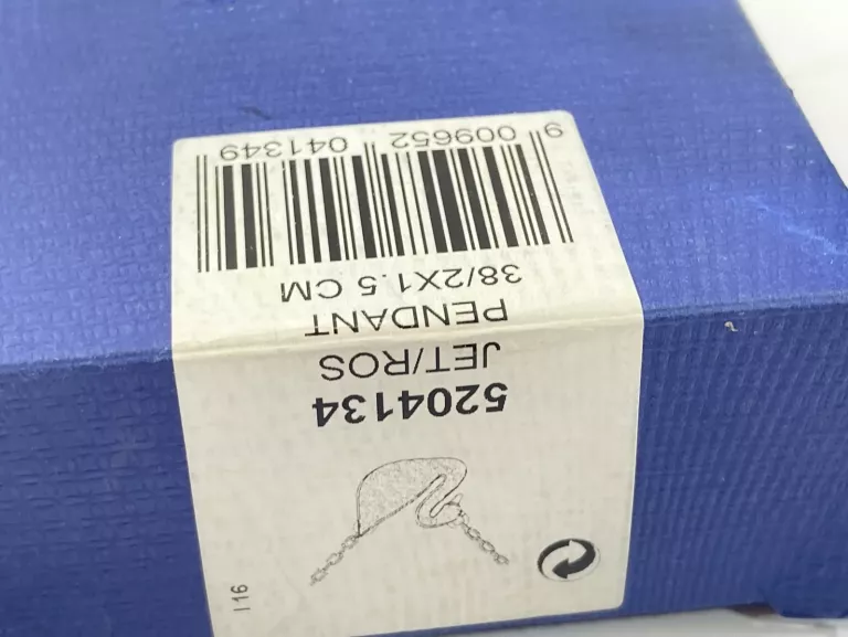 ORYGINALNY NASZYJNIK SWAROVSKI ICONIC SWAN ROSE-BLACK 5204134