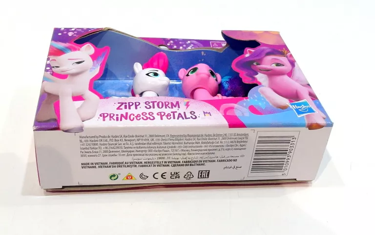 MY LITTLE PONY ZESTAW KUCYKÓW 2PAK ZIPP STORM I PRINCESS PETALS + CZESANIE