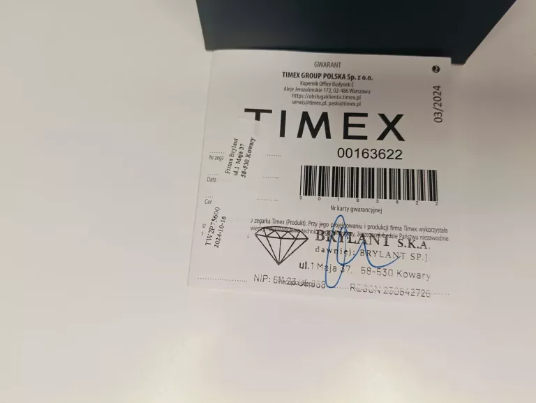 ZEGAREK TIMEX TW2P75800 KOMPLET