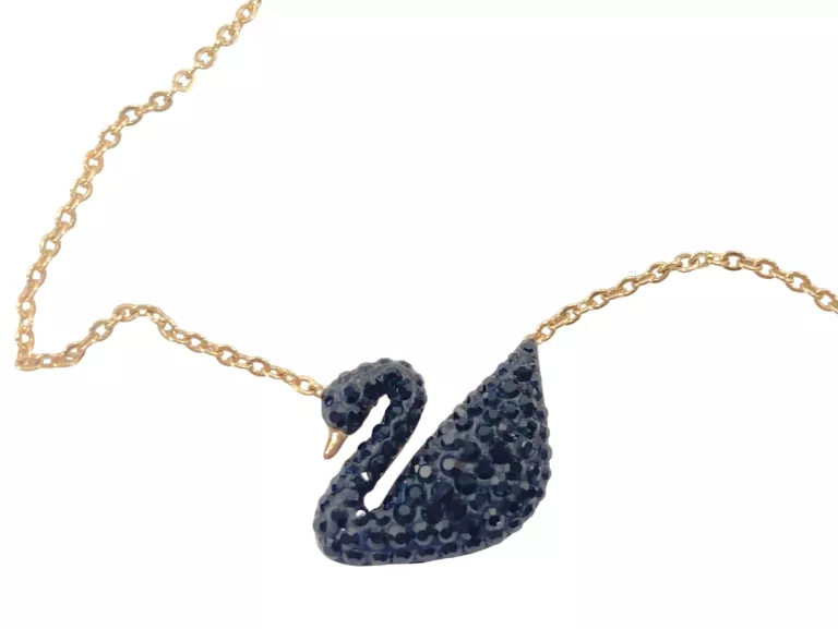 ORYGINALNY NASZYJNIK SWAROVSKI ICONIC SWAN ROSE-BLACK 5204134