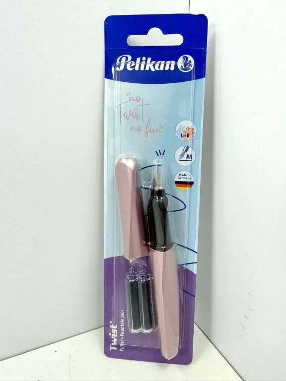 PIÓRO WIECZNE PELIKAN TWIST ROZMIAR STALÓWKI M RÓŻOWY
