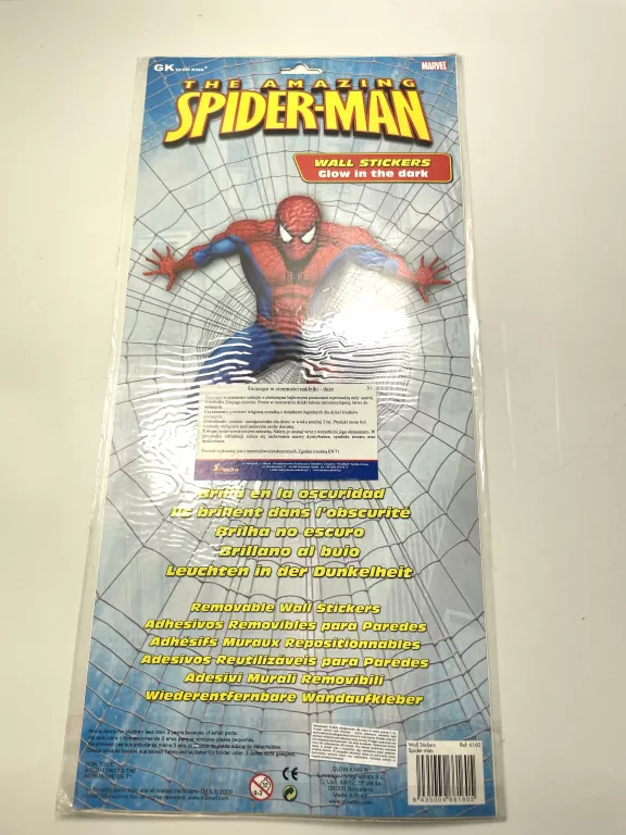 NAKLEJKI NAŚCIENNE SPIDER-MAN DUŻE