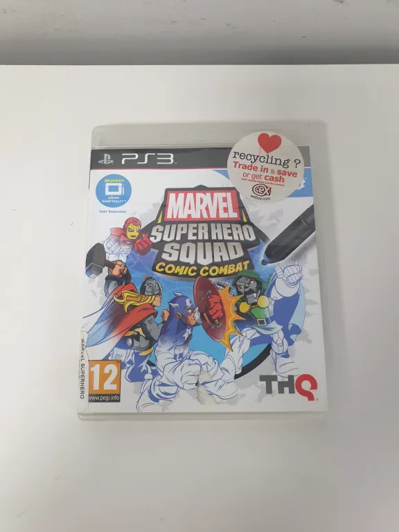 GRA NA PS3 - MARVEL SUPER HERO SQUAD COMIC COMBAT