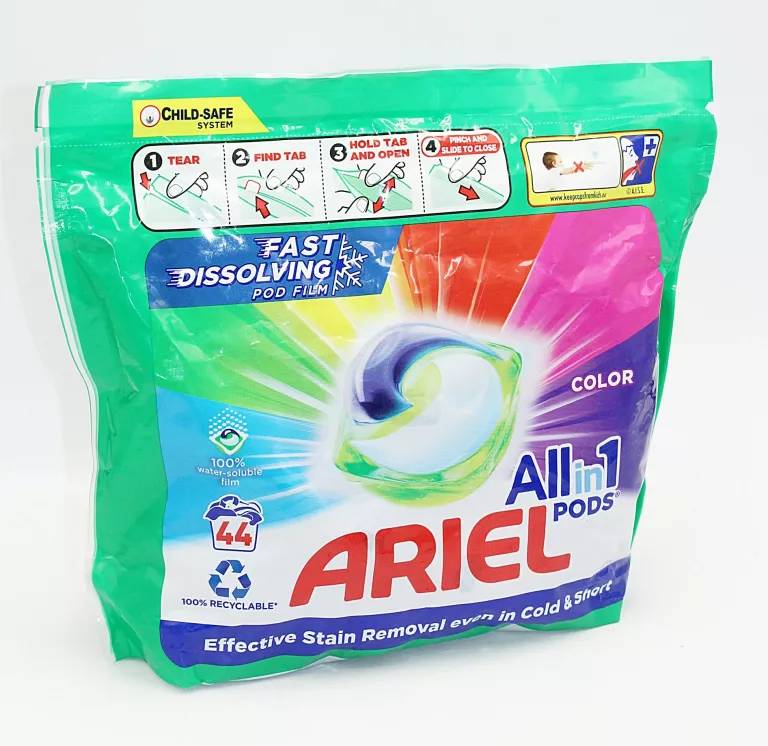 KAPSUŁKI Z PŁYNEM DO PRANIA ARIEL ALL-IN-1 PODS 44SZT.