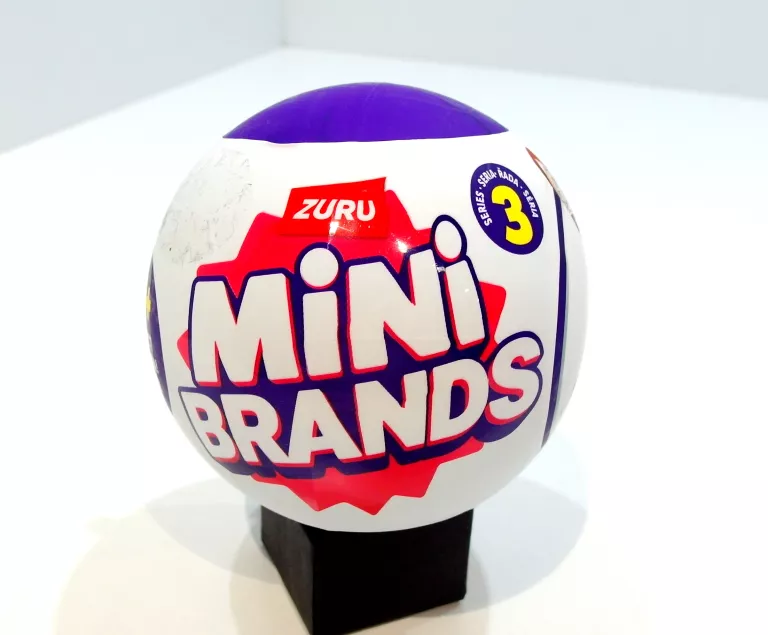 5 SURPRISE MINI BRANDS KULA ZABAWKA NIESPODZIANKA PRODUKTY MINIATURY S3