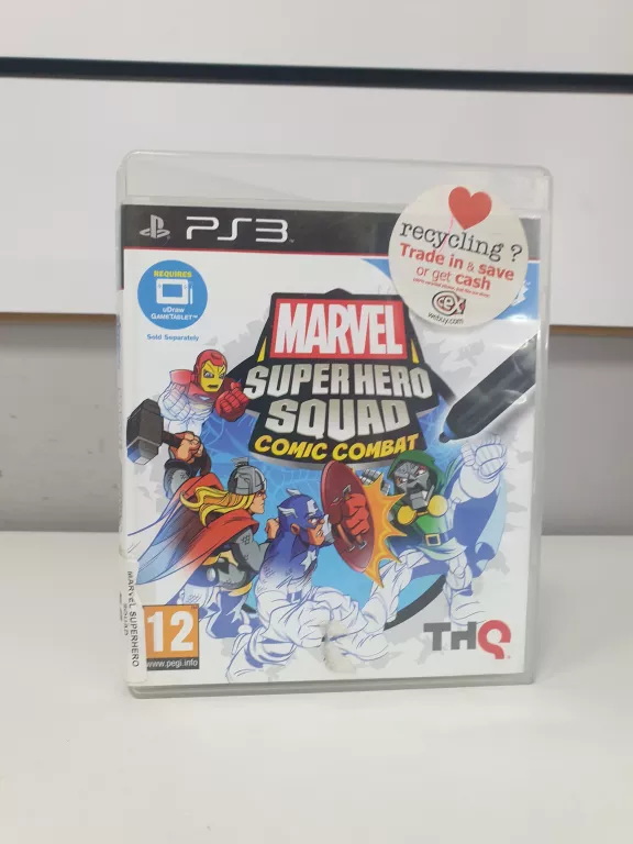 GRA NA PS3 - MARVEL SUPER HERO SQUAD COMIC COMBAT