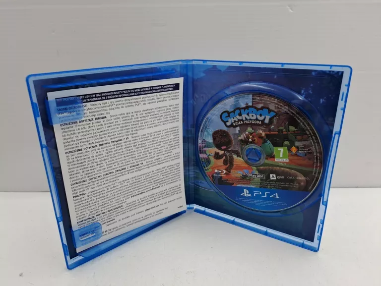 GRA NA KONSOLE PS4 SACKBOY WIELKA PRZYGODA