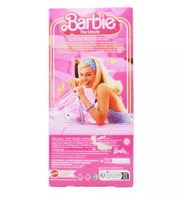 BARBIE FILMOWA MARGOT ROBBIE NA ROLKACH HRB04