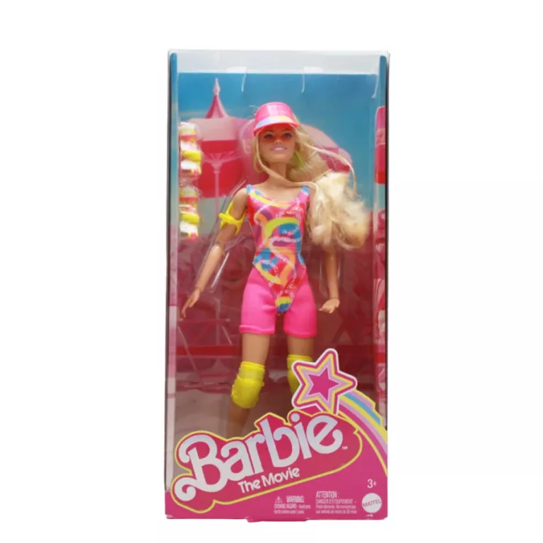 BARBIE FILMOWA MARGOT ROBBIE NA ROLKACH HRB04