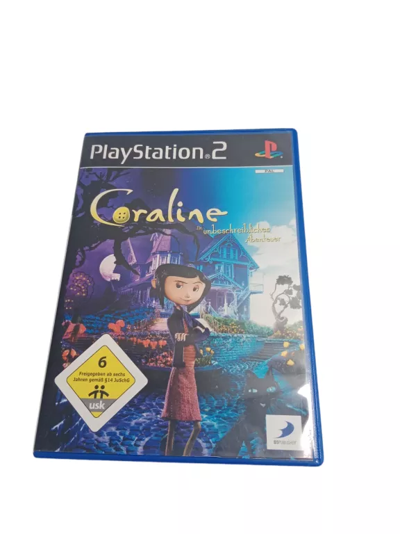 GRA PS2 CORALINE - NIEMIECKA WERSJA JĘZYKOWA