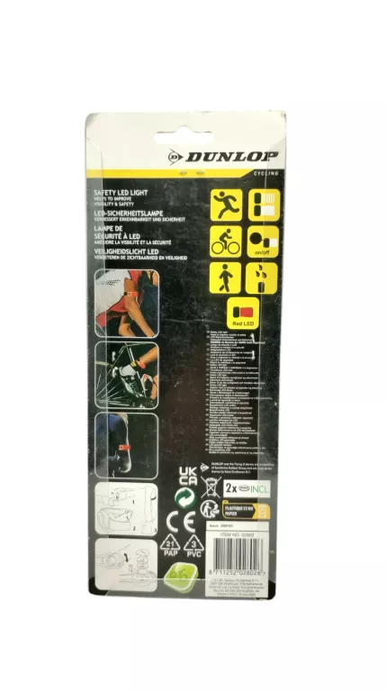 OPASKA OSTRZEGAWCZA LED DUNLOP