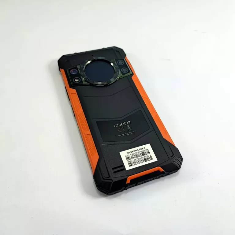 SMARTFON CUBOT KING KONG ACE 3 8 GB / 256 GB 4G (LTE) CZARNY