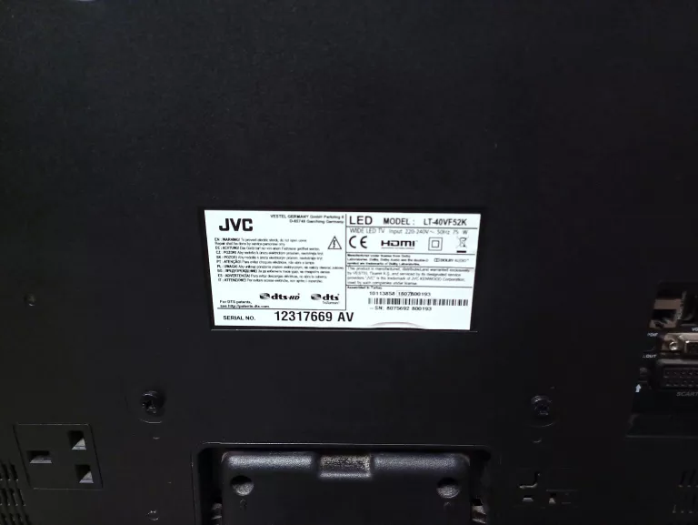 TELEWIZOR JVC LT-40VF52K