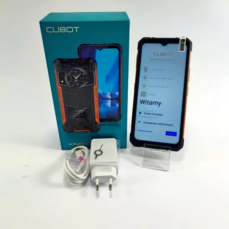 SMARTFON CUBOT KING KONG ACE 3 8 GB / 256 GB 4G (LTE) CZARNY