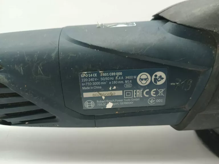 POLERKA SZLIFIERKA 1400W 180MM GPO 14 CE BOSCH