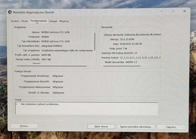LAPTOP LENOVO LEGION / I7-7700 HQ / 8 GB RAM / GTX 1050 / SSD 240 GB