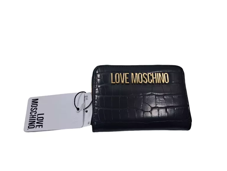 PORTFEL LOVE MOSCHINO JC5627PP1FLF0000 / CZARNY
