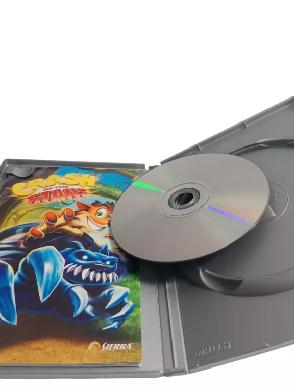 GRA PS2 CRASH OF THE TITANS - NIEMIECKA WERSJA JĘZYKOWA