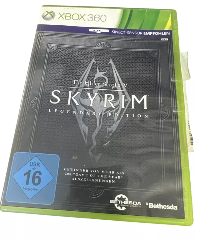 GRA XBOX 360 THE ELDER SCROLLS SKYRIM LEGENDARY EDITION