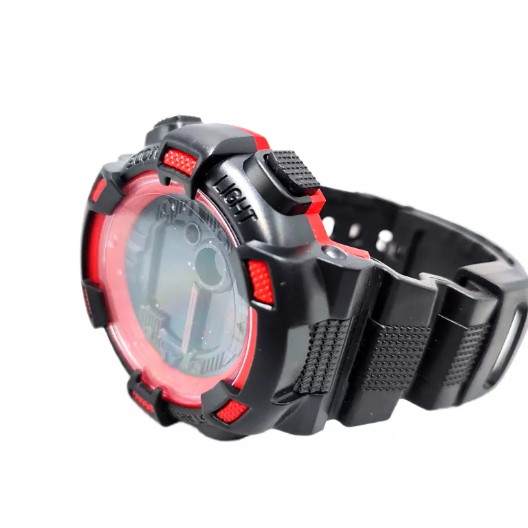 ZEGAREK SPORTOWY HONHX CZERWONY