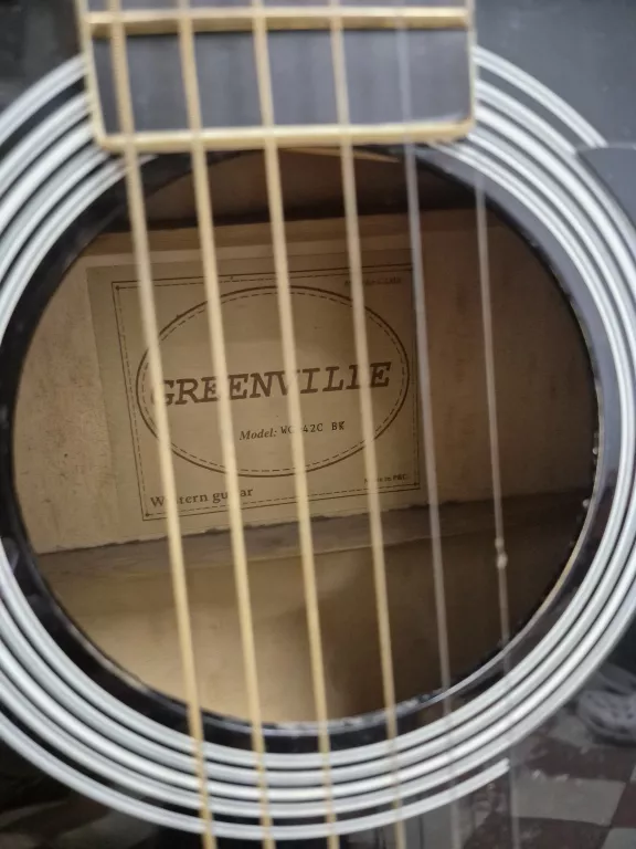 GITARA AKUSTYCZNA GREENVILLE WG-42 BK