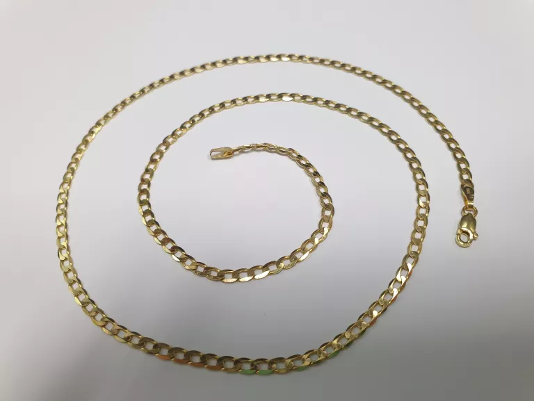 ZŁOTY ŁAŃCUSZEK 6,60G 585 50CM