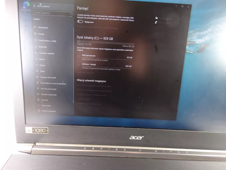 LAPTOP ACER ASPIRE 17 NITRO VN7-792G-74Q4+ŁAD