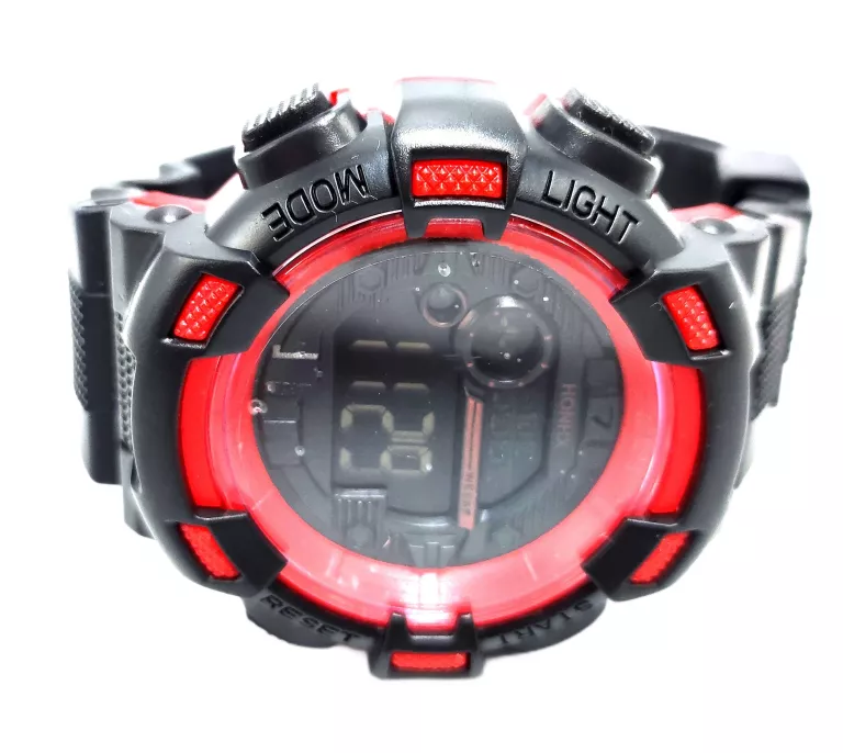 ZEGAREK SPORTOWY HONHX CZERWONY