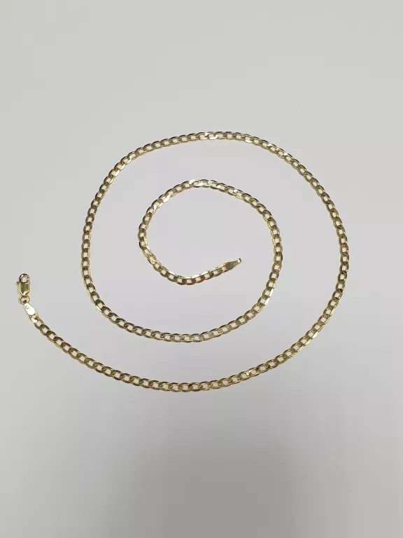ZŁOTY ŁAŃCUSZEK 6,60G 585 50CM