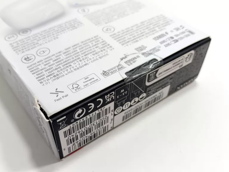 SŁUCHAWKI DOUSZNE JBL TUNE FLEX 2 ANC WODOODPORNE BIAŁY